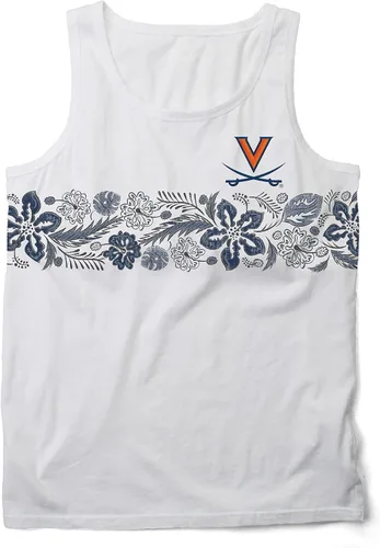 Vista 26 de Wes and Willy Camiseta sin mangas floral para hombre