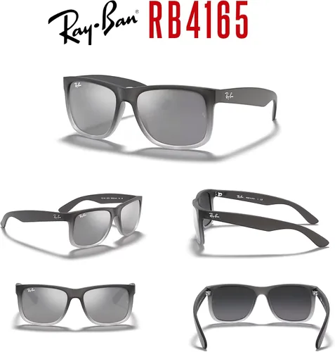 Vista 7 de Ray-Ban RB4165 JUSTIN Sunglasses For Men For Women+BUNDLE with ACCESSORY EYEWEAR KIT