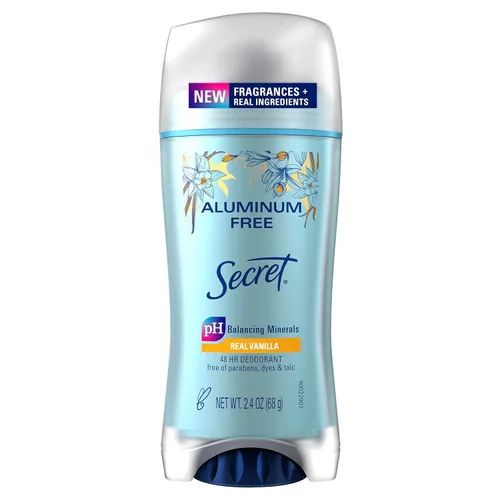 Vista 6 de Secret Desodorante sin aluminio para mujer, flor de cerezo, 2.4 onzas