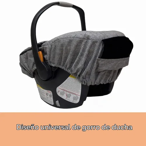 Vista 6 de liuliuby Fundas de asiento de automóvil de invierno para bebé, funda de asiento de automóvil infantil para bebé, accesorios Doona, toldo de forro