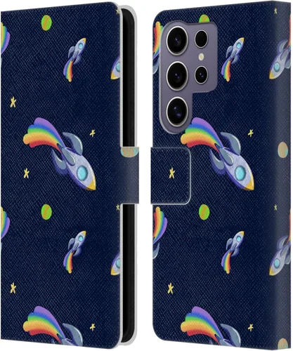 Vista 203 de Head Case Designs Officially Licensed Carla Morrow Colorful Space Dice Patterns Leather Wallet Case Compatible with Samsung Galaxy A07 4G