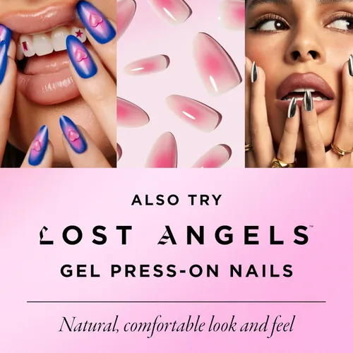 Vista 6 de Lost Angels Pegamento para uñas con brocha, pegamento de uñas súper fuerte para prensa, puntas, uñas postizas, acrílicos, larga duración de 2 a 3