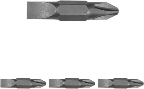 Vista 11 de Klein Tools 32483 Punta para destornillador de tuerca Klein de 11 en 1 y 10 en 1, Phillips #2, ranurada de 1/4 pulgadas