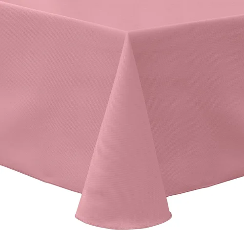 Vista 5 de ULTIMATE TEXTILE Mantel ovalado de sarga de polialgodón (72.0 x 118.1 in), color blanco