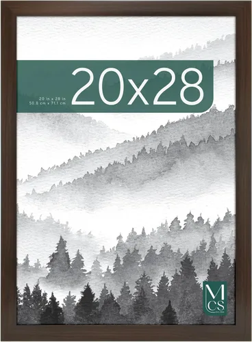 Vista 51 de MCS Marco para póster con estilo de museo, 11 x 17 pulgadas, madera de granero, vertical y horizontal, para colgar en la pared, marco grande