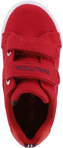 Vista 4 de Nautica Zapatos deportivos de doble correa para niños Zapatos deportivos casuales para niños y niñas Ajuste duradero y cómodo para niños pequeños