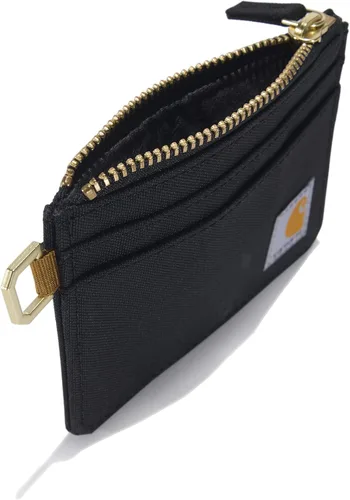 Vista 3 de Carhartt Cartera casual de nailon con cremallera para tarjetas para mujer
