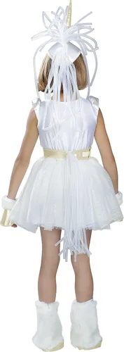 Vista 4 de Vestido de disfraz de unicornio Princess Paradise, blanco, talla L