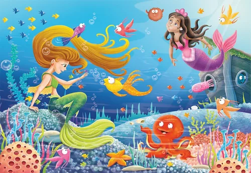 Vista 4 de Ravensburger 09638 Mermaid Tales Rompecabezas