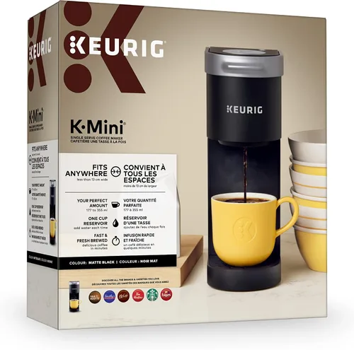 Vista 10 de Dispensador K-Mini de Bebidas Calientes Negro Mate