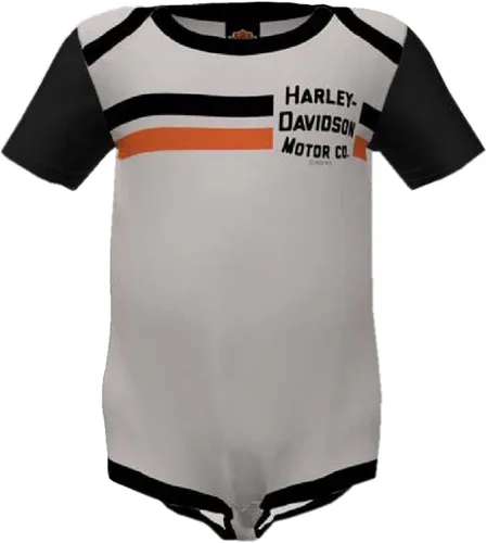 Vista 2 de Harley-Davidson Juego de 2 latas de aceite para bebés y niños, color azul marinocrema