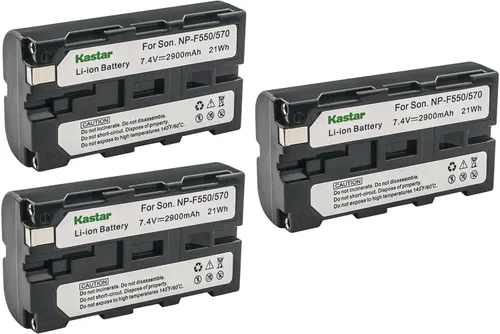 Vista 4 de Kastar Paquete de 1 batería NP-F570 de 7.4V 2900mAh de repuesto para Sony MVC-FD88 MVC-FD90 MVC-FD91 MVC-FD92 MVC-FD95 MVC-FD97 MVC-FDR1 MVC-FDR3