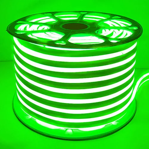 Vista 13 de Neon LED Strip Lights, Double-Side Lighting 3.3FT AC 110V-130V Super Bright Rope Light Sign String Waterproof for Outdoor Commercial Lighting