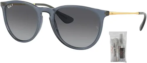 Vista 2 de Ray-Ban RB4171 ERIKA Sunglasses For Women BUNDLE with Designer iWear Complimentary Eyewear Care Kit