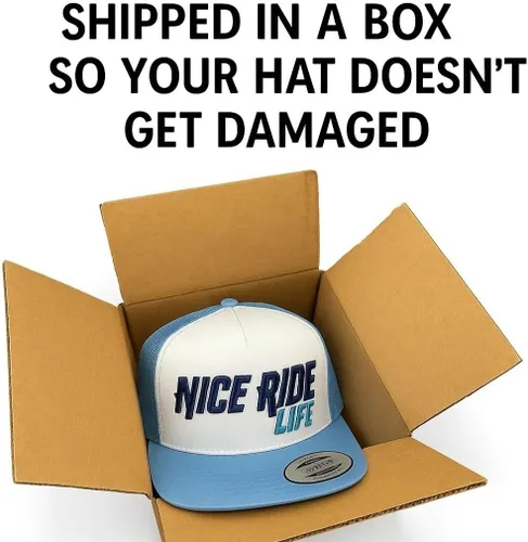Vista 6 de Gorra de camionero Snapback con 7 paneles
