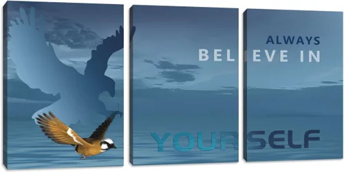 Vista 24 de Arte de pared motivacional para oficina, lienzo inspirador, arte de pared, póster de ajetreo, impresión de cita de empresario, pintura de pared, 3