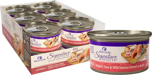 Vista 30 de Wellness CORE Signature Selects - Alimento húmedo enlatado grueso para gatos adultos, natural, rico en proteínas, sin granos, receta de carne de res