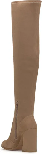 Vista 6 de Jessica Simpson Womens Brixten Faux Suede Tall Over-The-Knee Boots