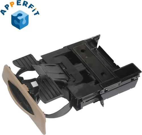 Vista 6 de Soporte para tazas en salpicadero con cenicero marrón APPERFIT compatible con Ford F250 F350 F450 F550 Super Duty Truck 1999-2004, Excursion