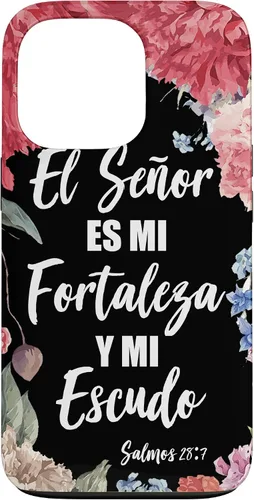 Vista 10 de El Señor ES Mi Fortaleza Spanish Christian Bible Verse Case for iPhone 17