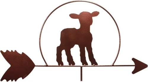 Vista 4 de SWEN Products Veleta Lamb Sheep (montaje ajustable incluido)
