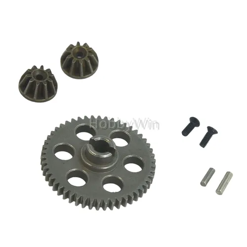 Vista 4 de HBX parte 90203 máquina de acero engranaje estímulo+piñones de accionamiento para Haiboxing 1/12 sin escobillas RC Truck 901A Desert Truck) 903A 905A