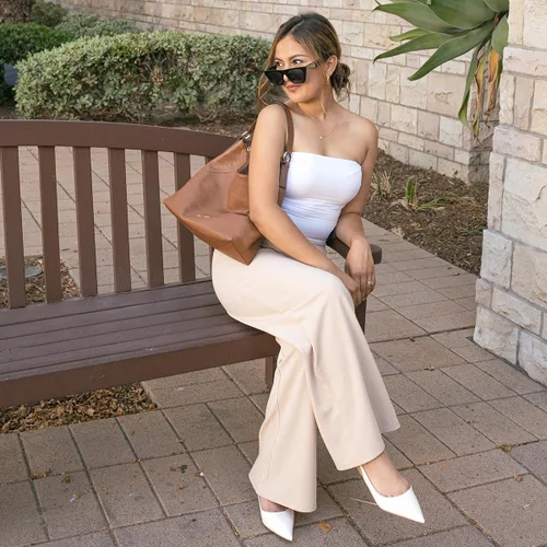 Vista 6 de JENN ARDOR Zapatos de vestir de tacón bajo para mujer, zapatos de vestir para gatitos, sandalias de tacón elegante, zapatos casuales de moda