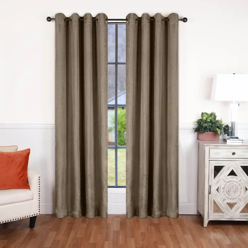 Vista 63 de Superior Linen Semi Blackout Curtains, Room Darkening, Bedroom, Drapes, Kitchen, Living Room Window Accents, Sun Blocking, Grommet Header, Classic