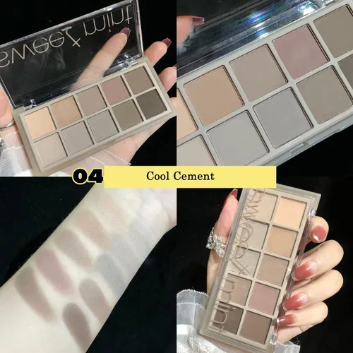 Vista 8 de BestLand Matte Nudes Paleta de sombras de ojos – Ultra Pigmentado, mezclable y de larga duración mate, brillante y acabado metálico sombra de ojos