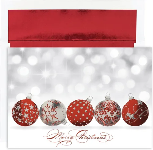 Vista 6 de Masterpiece Studios Holiday Collection 879600 - Tarjetas de Navidad religiosas en relieve en caja, 15 unidades con sobres forrados con papel