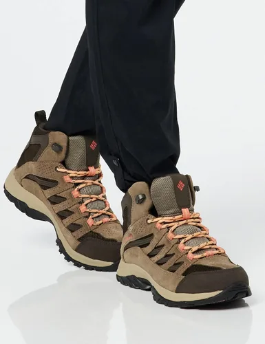 Vista 9 de Columbia Zapatos de senderismo impermeables Crestwood Mid para mujer