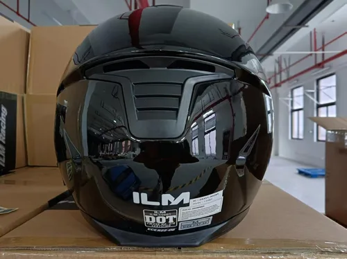 Vista 8 de ILM 159BT - Casco de motocicleta modular Bluetooth con intercomunicador para 2-3 pilotos, cara completa, abatible, DOT, con máscara facial