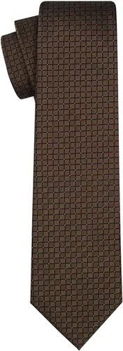 Vista 28 de KissTies Mens Checkered Tie Set Solid Color Festive Necktie + Pocket Square