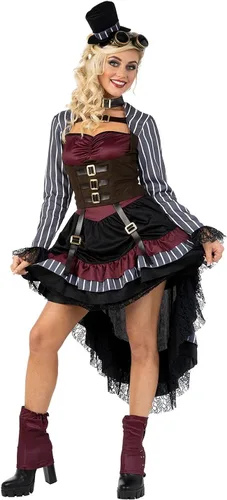 Vista 4 de Morph, Disfraces de Halloween Steampunk, disfraces victorianos steampunk para mujer, disfraz steampunk para mujer