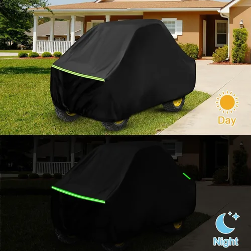 Vista 5 de Gator - Funda impermeable para John Deere Gator HPX615E/HPX815E con OPS/Cab, 210T, protección contra el sol, lluvia, polvo, nieve, todo