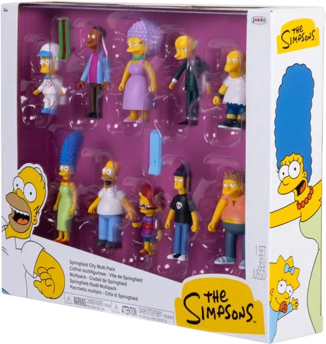 Vista 2 de The Simpsons - Figura de Springfield City de 2.5 pulgadas