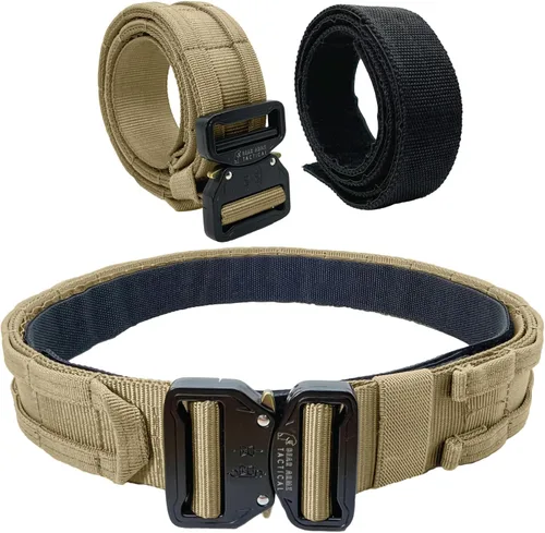 Vista 10 de Cinturón de Batalla V2 - Molle Riggers, de Servicio y Cinturón Interior para Aplicaciones Militares, de Tiro y Entrenamiento