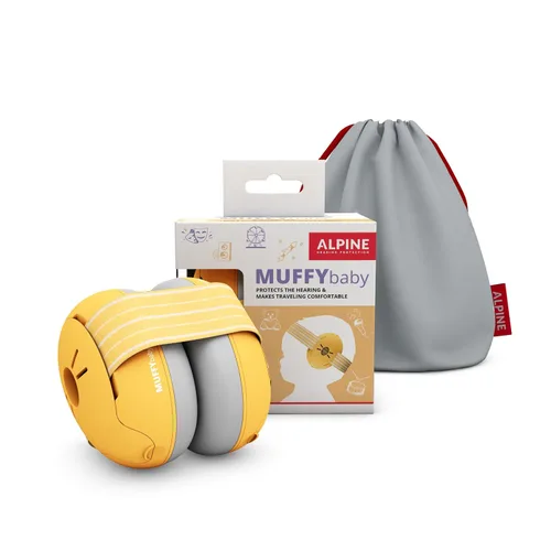 Vista 12 de Alpine Muffy - Protección de oídos para bebés y niños pequeños de hasta 36 meses, certificado CE y ANSI, orejeras con reducción de ruido, cómodos