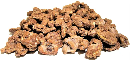 Vista 4 de It's Delish, almendras cubiertas de caramelo con sabor a canela, 2 libras a granel
