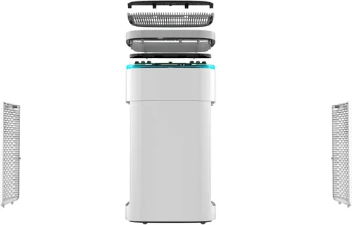 Vista 3 de Heaven Fresh Purificador de aire HEPA HF600 con sensor de calidad del aire y conectividad WiFi inteligente