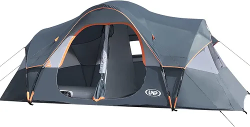 Vista 13 de UNP Tienda de campaña para 10 personas, tiendas familiares, fiestas, tienda de campaña para festivales de música, grande, fácil de instalar, 5