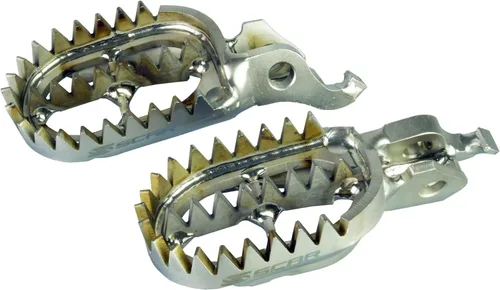 Vista 8 de SCAR - Estribos de Titanio Compatibles con KTM SX SXF XC XCF 16-22 EXC EXCF 17-23 XCW XCFW TPI 85 125 150 250 300 350 450 Husqvarna TC FC TX FX