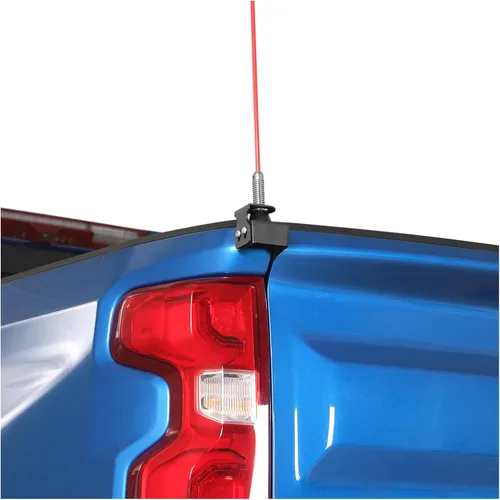 Vista 11 de Linskip Antena CB de Servicio Pesado Compatible con Montaje en Mástil de Puerta Trasera para Chevrolet Silverado y GMC-Sierra 1500 2014-2018