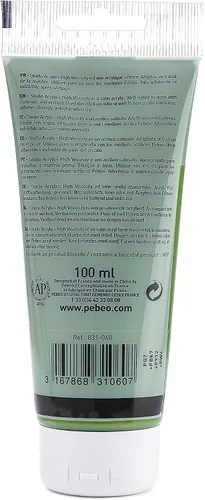 Vista 2 de Pebeo Acrílico de alta viscosidad 0.3 oz líquidas
