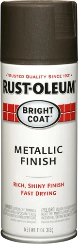 Vista 22 de Rust-Oleum 7715830 Stops Rust Bright Coat Pintura en Aerosol Metálica, 11 Oz, Aluminio