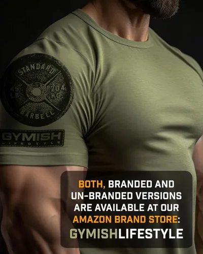 Vista 5 de Camiseta divertida de levantamiento de pesas para hombre, inspiración para gimnasio