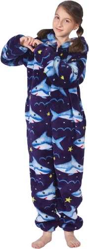 Vista 3 de Pijama suave con capucha, disfraz de Halloween, regalos para niñas