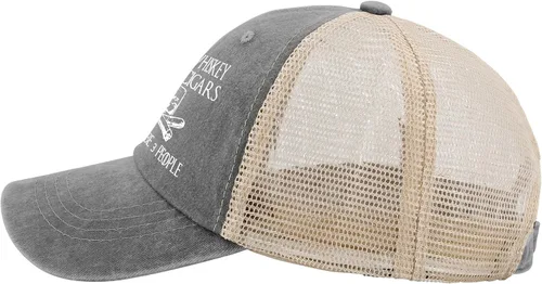 Vista 5 de Philysonic Funny Hat I Like Whisky and Cigars and Maybe 3 People Sombreros para Hombres Gorras de Béisbol Gorras Ajustables