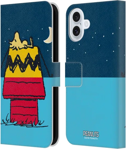 Vista 54 de Head Case Designs Peanuts Charlie & Woodstock Nap Halfs and Laughs - Funda de piel tipo cartera con licencia oficial compatible con Apple iPhone 11