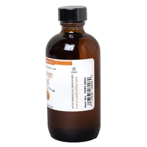 Vista 3 de LorAnn - Aceite de naranja SS, sabor natural, botella de 4 onzas